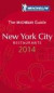 Guide MICHELIN New York 2014
