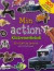 Min action-klistremerkebok. En råtøff og lærerik aktivitetsbok med 300 avtagbare klistremerker