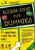 Access 2000 for dummies