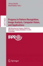 Progress in Pattern Recognition, Image Analysis, Computer Vision, and Applications. 20th Iberoamerican Congress, CIARP 2015, Montevideo, Uruguay, November 9-12, 2015, Proceedings