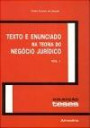 Texto e Enunciado na Teoria do Negócio Jurídico - 2 Volumes