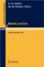 Proceedings of the Logic Colloquium. Held in Aachen, July 18-23, 1983: Part 1: Models and Sets (Lecture Notes in Mathematics)