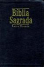 Biblia Sagrada Ntlh Preta Letra Grande : Borda Dourada sem Indice