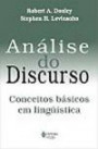 Analise do Discurso : Conceitos Basicos em Linguistica