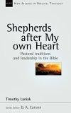 Shepherds After My Own Heart: Pastoral Traditions And Leadership in the Bible (New Studies in Biblical Theology)