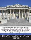 Investigation of the Low-Speed Stability and Control Characteristics of a 1/10-Scale Model of the Convair Yf-102 Airplane in the Langley Free-Flight T