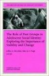 The Role of Peer Groups in Adolescent Social Identity: Exploring the Importance of Stability & Change : New Directions for Child and Adolescent Develo ...  Single Issue Child & Adolescent Development)