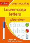 Lower Case Letters: Wipe-Clean Activity Book (Collins Easy Learning Preschool)