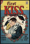 First Love: Campus Crush and One Stolen Kiss: Vintage Classic Comic Cover on a Blank Journal Diary 7 X 10 Size 150 Gray Lined Page