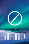 Private Notebook: Record your private thoughts - hopes and dreams - keep in safe place -150 pages, Half Wide Ruled / Half Blank, hardy d