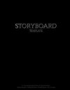 Storyboard Template: 3 X 3 Layout Sketchbook for Film & Animation Projects 50 Page Notebook 9 Panels Per Page to Visualize Scenes 8.5 X 11