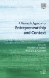 A Research Agenda for Entrepreneurship and Context (Elgar Research Agendas)