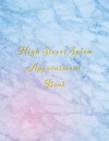 High Street Salon Appointment Book: Classy blue and Pink client schedule organiser For keeping your business organised