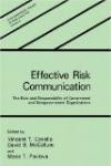 Effective Risk Communication (Contemporary Issues in Risk Analysis)