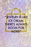 Jewelry Is Like Ice Cream There's Always Room For More: Blank Lined Notebook Journal Diary Composition Notepad 120 Pages 6x9 Paperback ( Jewelry ) Pur