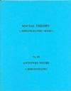 Antonio Negri: A Bibliography (Social Theory: a Bibliographic Series)