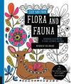 Just Add Color: Flora and Fauna: 30 Original Illustrations to Color, Customize, and Hang - Bonus Plus 4 Full-Color Images by Lisa Congdon Ready to Display!