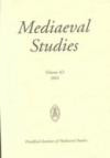 Mediaeval Studies 2001 (Mediaeval Studies)