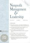 Nonprofit Management & Leadership, No. 3 Spring 2010 (J-B NML Single Issue Nonprofit Management & Leadership) (Volume 20)