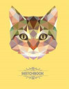 sketchbook: Cat Graphic sketchbook Blank pages, Extra large (8.5 x 11) inches, 110 pages, White paper, Sketch, Draw and Paint