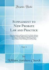 Supplement to New Probate Law and Practice, Vol. 3