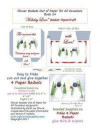 Flower Baskets Out of Paper for All Occasions Book 24 'Holiday Love!' Basket Papercraft: Christmas Holiday Love