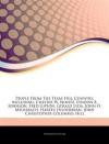 Articles on People from the Texas Hill Country, Including: Chester W. Nimitz, Lyndon B. Johnson, Fred Gipson, Gerald Lyda, John O. Meusebach, Harvey H