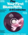 Play Your First Blues Riffs in Guitar in 60 Minutes with CD (Audio)
