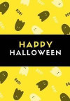 Happy Halloween: 100 Pages Ruled, Halloween Notebook, Journal, Diary, Full Moon Yellow