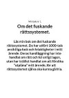 Det fuskande rättsväsendet : Informationsbok