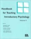 Handbook for Teaching Introductory Psychology: Volume Ii (Handbook for Teaching Introductory Psychology)