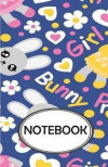 Notebook: Dot-Grid, Graph, Lined, Blank No Lined: Bunny Pretty: Small Pocket Notebook Journal Diary, 110 pages, 5.5' x 8.5' (Bla