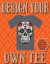 Design Your Own Tee: 8.5x11 38 Pages Glossy Finish Blank T-Shirt Design Templates Book 3