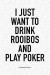 I Just Want To Drink Rooibos And Play Poker: A 6x9 Inch Softcover Matte Blank Notebook Diary With 120 Lined Pages For Card Game Lovers