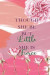 Though She Be But Little She Is Fierce: Blank Lined Notebook Journal Diary Composition Notepad 120 Pages 6x9 Paperback ( Motivational ) Pink And Flowe