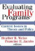 Evaluating Family Programs: Current Issues in Theory and Policy