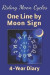 One Line by Moon Sign 4-Year Diary: Astrology Journal Daily Format with Blank Dates and Lined Pages