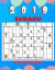2019 Sudaku Puzzle Book: Sodoku Super challenger puzzles, the ultimate math challenge brain day to day calendar 2019, the great book of mind te