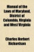 Manual of the Laws of Maryland, District of Columbia, Virginia and West Virginia