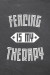 Fencing Is My Therapy: Fencing Notebook, Planner or Journal - Size 6 x 9 - 110 Dot Grid Pages - Office Equipment, Supplies -Funny Fencing Gif