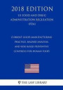 Current Good Manufacturing Practice, Hazard Analysis, and Risk-Based Preventive Controls for Human Food (US Food and Drug Administration Regulation) (