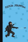 Ninja Journal: Cool Blue Diary & Writing Notebook Daily Diaries for Journalists & Writers Use for Note Taking Write about Your Life &