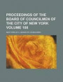 Proceedings of the Board of Councilmen of the City of New York Volume 108
