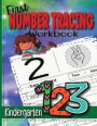 First Number Tracing Workbook for Kindergarten