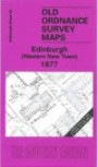 Edinburgh ( Western New Town) 1877: Edinburgh Large Scale Sheet 34 (Old Ordnance Survey Maps - Yard to the Mile)