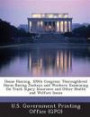 House Hearing, 109th Congress: Thoroughbred Horse Racing Jockeys and Workers: Examining on Track Injury Insurance and Other Health and Welfare Issues