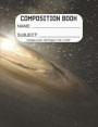 Composition Book: Composition/Exercise book, Notebook and Journal for All Ages, Paperback, College Lined 150 pages 7.44 x 9.69 - Planet