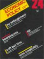 Economic Policy: A European Forum (Economic Policy , No 24)