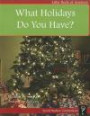 What Holidays Do You Have? (Little Books of Answers: Level D)