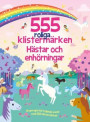 555 roliga klistermärken: Hästar och enhörningar